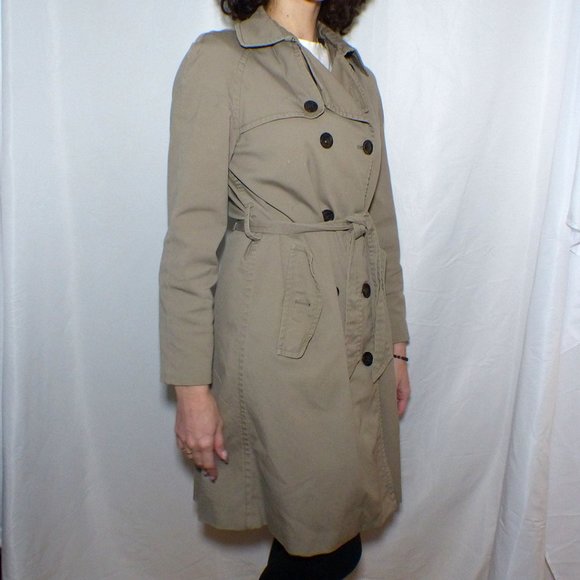 Vintage Gap Trench Coat w/ Removeable Wool Liner - Picture 3 of 7